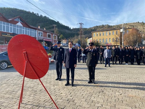 Bayramören İlçemizde Ulu Önder Gazi Mustafa Kemal Atatürk Özlemle Anıldı.